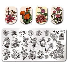 Load image into Gallery viewer, Flowers Geometric Patterns Stamping Plates