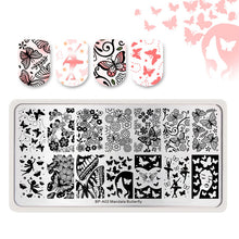 Load image into Gallery viewer, Flowers Geometric Patterns Stamping Plates