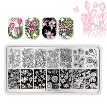 Load image into Gallery viewer, Flowers Geometric Patterns Stamping Plates