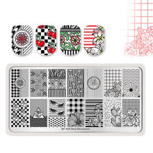 Load image into Gallery viewer, Flowers Geometric Patterns Stamping Plates