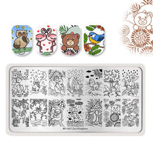 Load image into Gallery viewer, Flowers Geometric Patterns Stamping Plates