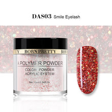 Load image into Gallery viewer, BORN PRETTY Pink Glitter Polymer Powder Acrylic Carving Powder Sequins