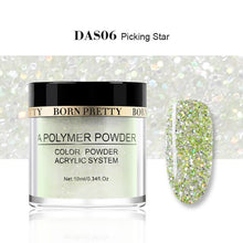 Load image into Gallery viewer, BORN PRETTY Pink Glitter Polymer Powder Acrylic Carving Powder Sequins