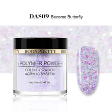 Load image into Gallery viewer, BORN PRETTY Pink Glitter Polymer Powder Acrylic Carving Powder Sequins