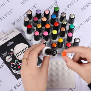 Colour Buttons for UV Gel Polish Color