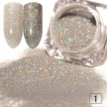 Load image into Gallery viewer, 1 Box 10ml Nail Sequins Rose Gold Pink Purple Glitter