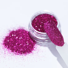 Load image into Gallery viewer, 1 Box 10ml Nail Sequins Rose Gold Pink Purple Glitter