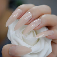 Load image into Gallery viewer, Natural Nude Extra Long Salon Nails