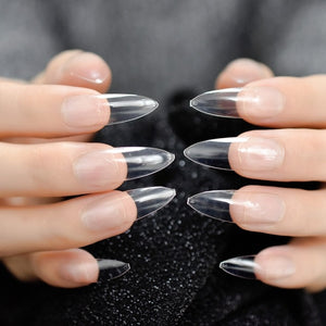 Natural Nude Extra Long Salon Nails