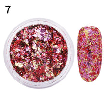 Load image into Gallery viewer, Nail Sequins Glitter Flakies Powder Dust