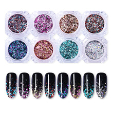 Load image into Gallery viewer, 1g Nail Sequins Glitter 3D Nail Art Decorations