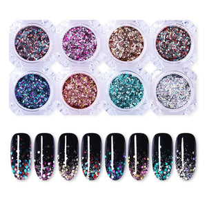 1g Nail Sequins Glitter 3D Nail Art Decorations