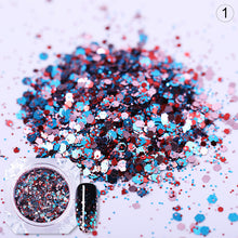 Load image into Gallery viewer, 1g Nail Sequins Glitter 3D Nail Art Decorations