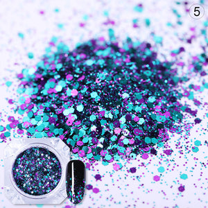 1g Nail Sequins Glitter 3D Nail Art Decorations