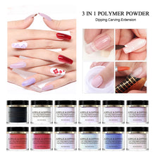 Load image into Gallery viewer, BORN PRETTY 3 in 1 Polymer Powder Acrylic Dipping Nail Powder