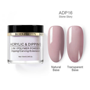 BORN PRETTY 3 in 1 Polymer Powder Acrylic Dipping Nail Powder