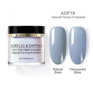 BORN PRETTY 3 in 1 Polymer Powder Acrylic Dipping Nail Powder