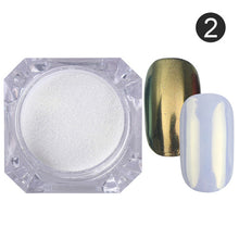 Load image into Gallery viewer, BORN PRETTY Mirror Nail Glitter 1g Gold Blue Purple Manicure Nail Art Glitter