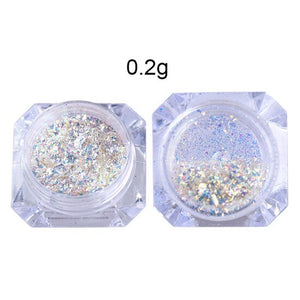 BORN PRETTY 0.1g 0.2g Neon Nail Powder