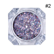 Load image into Gallery viewer, 1g Holographic Nail Sequins Colorful Nail Flakies Glitter