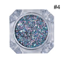 Load image into Gallery viewer, 1g Holographic Nail Sequins Colorful Nail Flakies Glitter