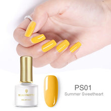 Load image into Gallery viewer, Yellow Pumpkin Color UV Gel Polish