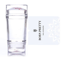 Load image into Gallery viewer, handle Holographic Transparent Nail Stamper for Stamping Plate