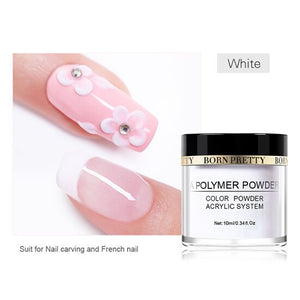 BORN PRETTY 10ml Acrylic Powder for Nail Extension Builder Nail Gel