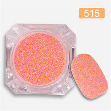 Load image into Gallery viewer, 3g Nail Glitter Powder Holographic Sandy Sugar Mixed Colors Dazzling Powder Pigment