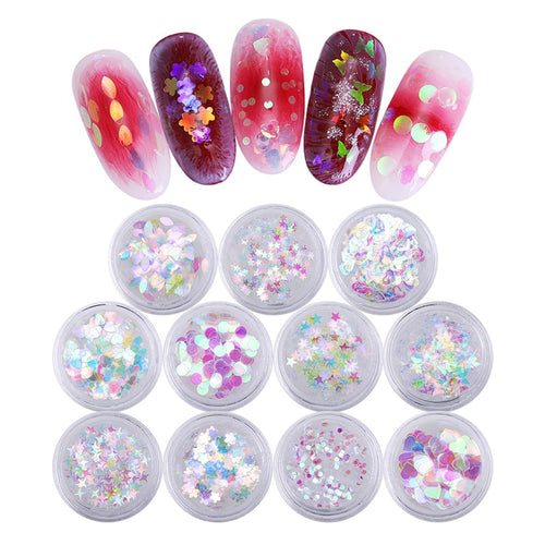 Nail Sequins Holographic Nail Art Glitter