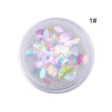 Load image into Gallery viewer, Nail Sequins Holographic Nail Art Glitter
