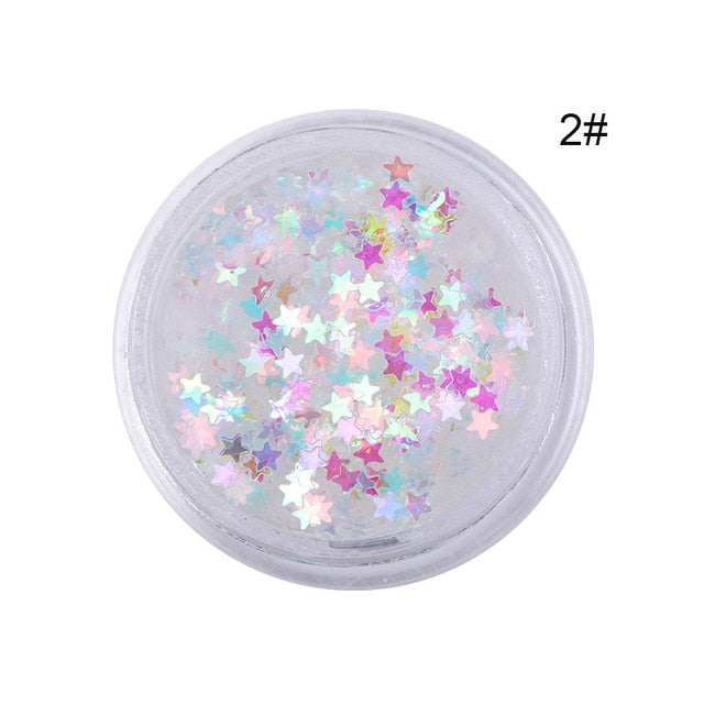 Nail Sequins Holographic Nail Art Glitter