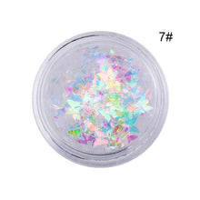 Load image into Gallery viewer, Nail Sequins Holographic Nail Art Glitter