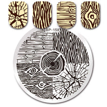 Load image into Gallery viewer, Sea World Square Nail Art Stamp Template