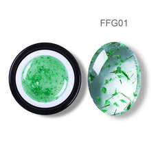 Load image into Gallery viewer, 5ml Gel Polish Colorful Pink Green Flower Fairy Series