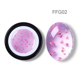 5ml Gel Polish Colorful Pink Green Flower Fairy Series