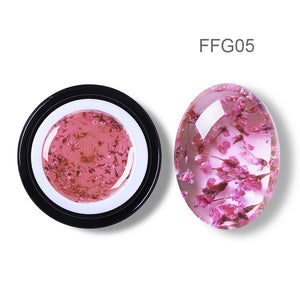 5ml Gel Polish Colorful Pink Green Flower Fairy Series