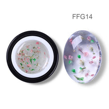 Load image into Gallery viewer, 5ml Gel Polish Colorful Pink Green Flower Fairy Series