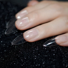 Load image into Gallery viewer, Clear Extra Long Manicure Salon Nails Full Cover Transparent